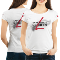 FitLine Camiseta Blanca Mujer  Fair Trade